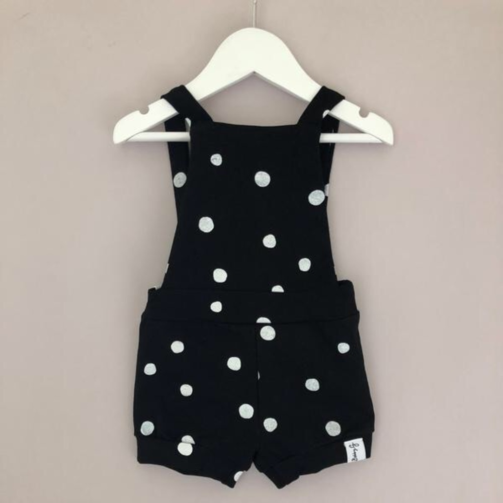 Bobby G Spotty Shorts Overalls - Picture 1 of 2